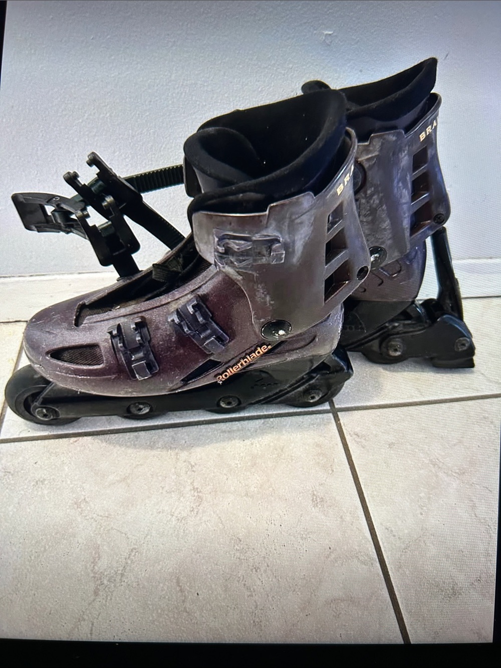 Rollerblade, bravo blade, GLX single line roller blades
